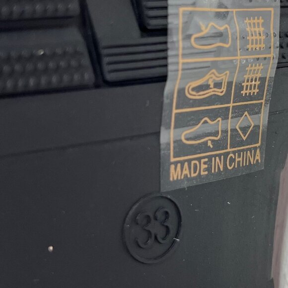 IceUnicorn Sparkly Knit Ankle Boots Girls Size 33 US Size 2 New Pull Tabs - Picture 9 of 10